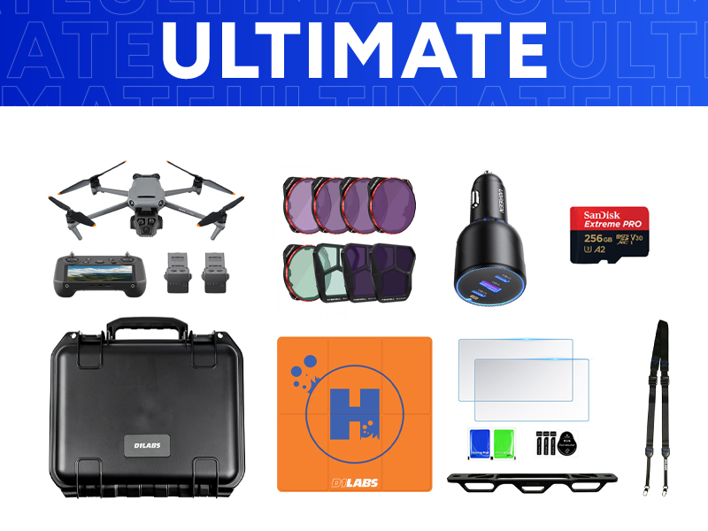 DJI Mavic 3 Pro Ultimate Combo w. DJI RC Pro